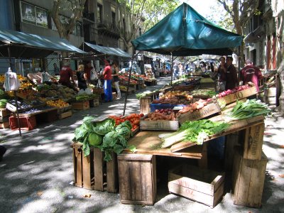 The Open Farmer’s Market in Centro