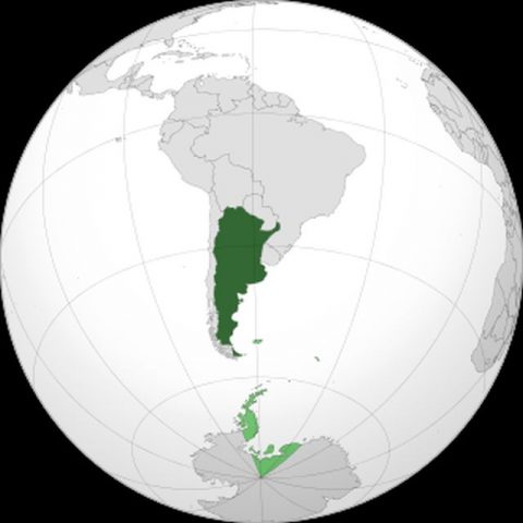 Photo by Wikipedia - Argentina and territories in green